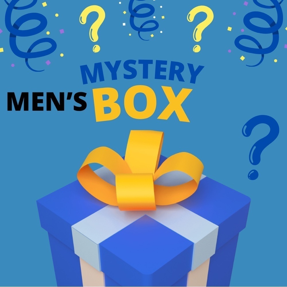 ✨MEN’S- Size Various MYSTERY BOX| 10-15 Items ✨